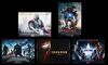 Lot #137 - IRON MAN (2008), IRON MAN 3 (2013), THOR: DARK WORLD (2013), CAPTAIN AMERICA: WINTER SOLDIER (2014), CAPTAIN AMERICA: CIVIL WAR (2016) - Four UK Quads and US One-Sheet, 2008, 2013, 2014, 2016