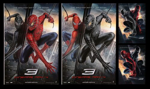 Lot #139 - SPIDERMAN 3 (2007) - Two US One-Sheets and Two Bus Shelter Posters, 2007