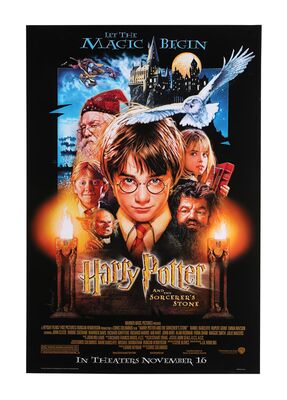 Lot #158 - HARRY POTTER AND THE SORCERER'S STONE (2001) - US One-Sheet, 2001