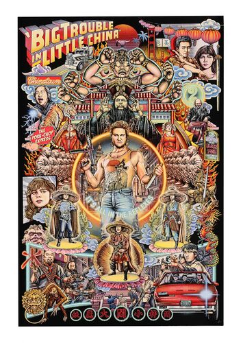 Lot #169 - BIG TROUBLE IN LITTLE CHINA (1986) - Private Commission, 2020