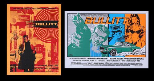 Lot #173 - BULLITT (1968) - Two Mondo Posters, 2005, 2010