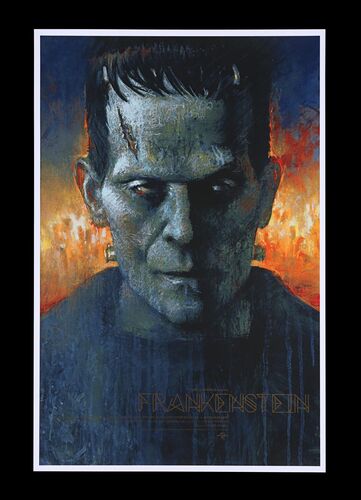 Lot #185 - FRANKENSTEIN (1931) - Mondo Poster, 2018