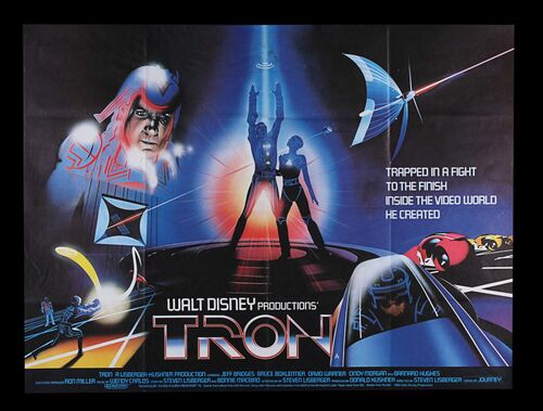 Lot #233 - TRON (1982) - UK Quad, 1982