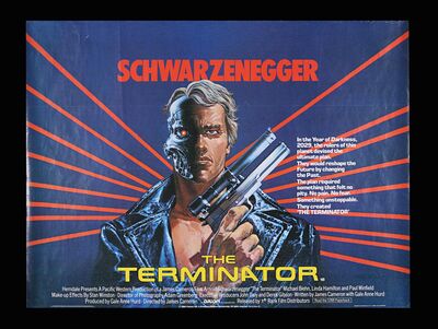 Lot #242 - THE TERMINATOR (1984) - UK Quad, 1984