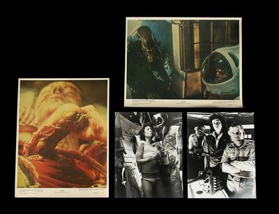 Lot #245 - ALIEN (1979) - Two Lobby Cards and Two Stills, 1979