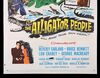 Lot #249 - ALLIGATOR PEOPLE (1959), CONQUEROR WORM (1968) - Two US One-Sheets - 4