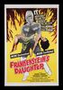 Lot #256 - FRANKENSTEIN'S DAUGHTER (1958), CREATURE WITH THE ATOM BRAIN (1955) - Two US One-Sheets - 2