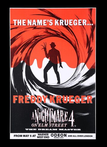 Lot #262 - NIGHTMARE ON ELM STREET 4: THE DREAM MASTER (1988) - UK Double Crown, 1988