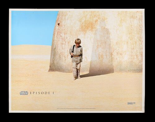 Lot #282 - STAR WARS: THE PHANTOM MENACE (1999) - UK Quad - First Advance, 1999