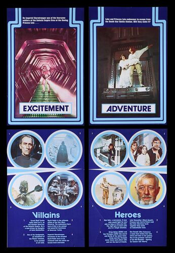 Lot #293 - STAR WARS: A NEW HOPE (1977) - Four UK Double Crowns (Marler Haley), 1977