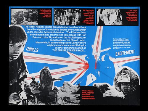 Lot #309 - STAR WARS: THE EMPIRE STRIKES BACK (1980) - UK Quad, 1980