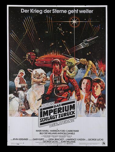Lot #310 - STAR WARS: THE EMPIRE STRIKES BACK (1980) - German A0, 1980