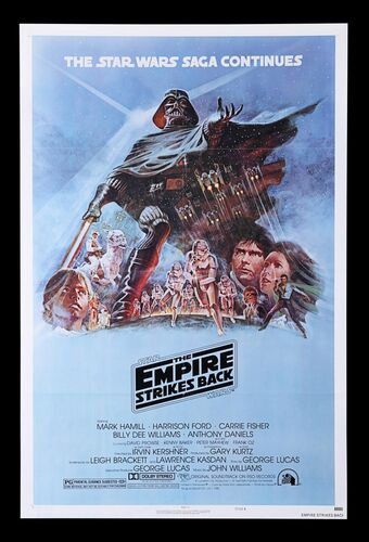 Lot #314 - STAR WARS: THE EMPIRE STRIKES BACK (1980) - US One-Sheet, 1980