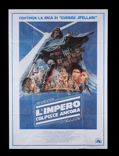 Lot #315 - STAR WARS: THE EMPIRE STRIKES BACK (1980) - Italian 2-Fogli, 1980