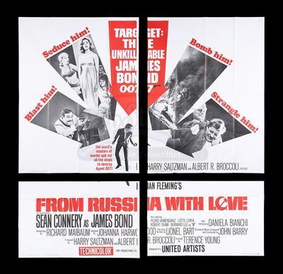 Lot #374 - FROM RUSSIA WITH LOVE (1963) - Carter-Jones Collection: US Six-Sheet, 1963