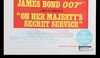 Lot #401 - ON HER MAJESTY'S SECRET SERVICE (1969) - Carter-Jones Collection: Australian One-Sheet and Daybill, 1969 - 7