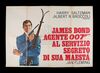 Lot #403 - ON HER MAJESTY'S SECRET SERVICE (1969) - Carter-Jones Collection: Italian Two-Panel (4-Fogli), 1969 - 2