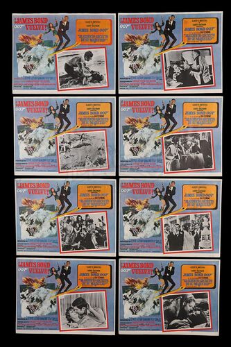Lot #405 - ON HER MAJESTY'S SECRET SERVICE (1969) - Carter-Jones Collection: Eight Mexican Lobby Cards, 1969