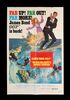 Lot #406 - ON HER MAJESTY'S SECRET SERVICE (1969) - Carter-Jones Collection: Two US One-Sheets (Style A and B), 1969 - 2