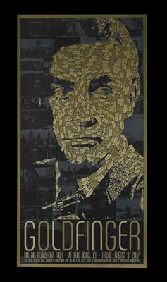 Lot #440 - GOLDFINGER (1964) - Carter-Jones Collection: Mondo Poster, 2007