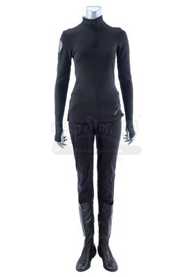 Lot #21 - Marvel's Agents of S.H.I.E.L.D. - Melinda May's Partial Stunt S.H.I.E.L.D. Costume