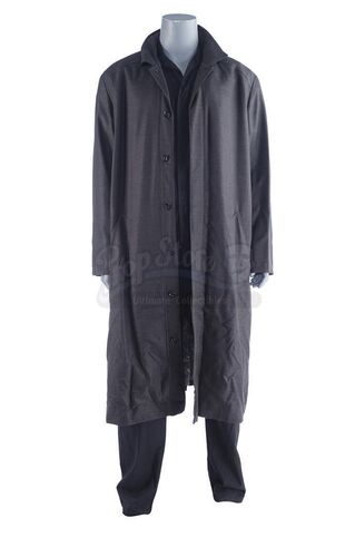 Lot #39 - Marvel's Agents of S.H.I.E.L.D. - Marcus 'Blackout' Daniels' Fridge Jumpsuit and Overcoat