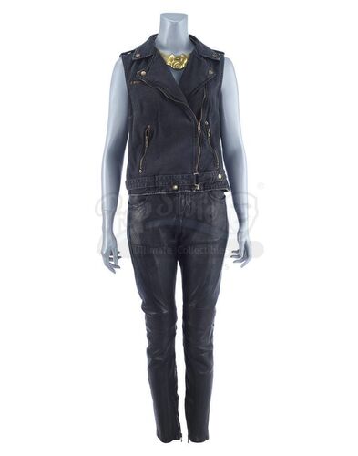 Lot #45 - Marvel's Agents of S.H.I.E.L.D. - Lorelei's Partial Dogs of Hell Costume and Asgardian Necklace