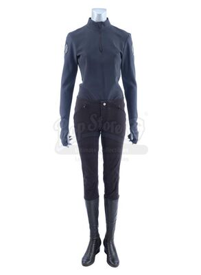 Lot #66 - Marvel's Agents of S.H.I.E.L.D. - Melinda May's Partial S.H.I.E.L.D. Driving Costume