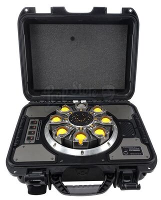 Lot #71 - Marvel's Agents of S.H.I.E.L.D. - Light-Up 'Golden Retriever' Device with Case