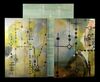 Lot #101 - Marvel's Agents of S.H.I.E.L.D. - Set of Three of Janice Robbins' 'T.A.H.I.T.I.' Paintings
