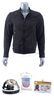 Lot #110 - Marvel's Agents of S.H.I.E.L.D. - Antoine 'Trip' Triplett's Jacket with Timer Bomb, Cigarettes, and ID