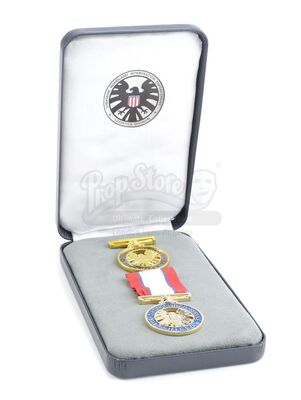 Lot #115 - Marvel's Agents of S.H.I.E.L.D. - Melinda May's S.H.I.E.L.D. Medal of Distinction