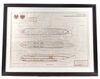 Lot #124 - Marvel's Agents of S.H.I.E.L.D. - Framed Stark Industries 'The Bus' Blueprint