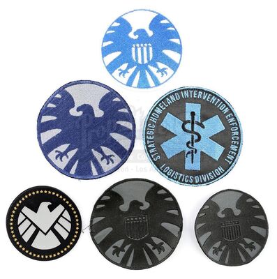 Lot #141 - Marvel's Agents of S.H.I.E.L.D. - Set of Six S.H.I.E.L.D. Patches