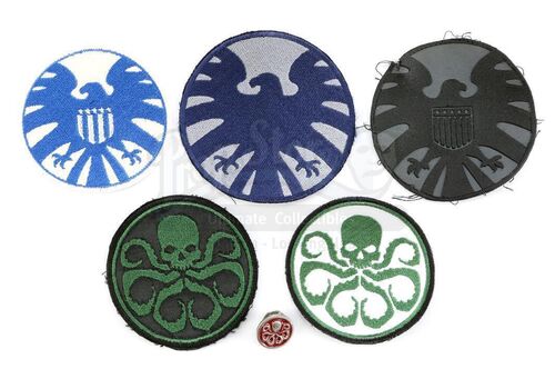 Lot #189 - Marvel's Agents of S.H.I.E.L.D. - Set of Six S.H.I.E.L.D. and Hydra Accessories