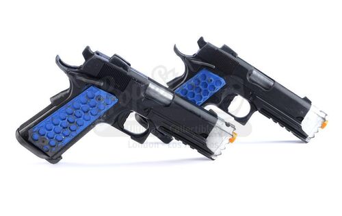 Lot #212 - Marvel's Agents of S.H.I.E.L.D. - Pair of A.T.C.U. Stunt Pistols