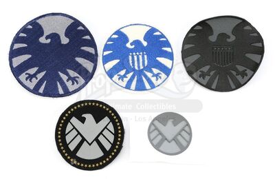 Lot #217 - Marvel's Agents of S.H.I.E.L.D. - Set of Five S.H.I.E.L.D. Patches