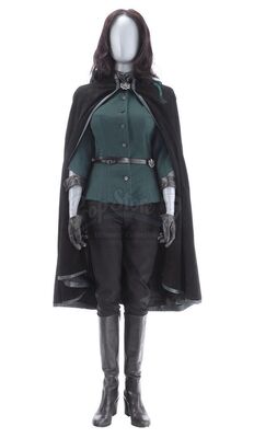Lot #231 - Marvel's Agents of S.H.I.E.L.D. - AIDA's 'Madame Hydra' Stunt Full Cloak Costume with Wig