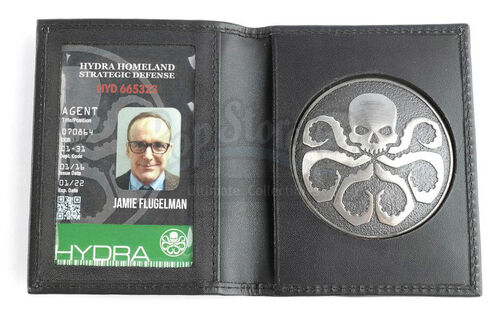 Lot #240 - Marvel's Agents of S.H.I.E.L.D. - Phil Coulson's 'Jamie Flugelman' Hydra Badge