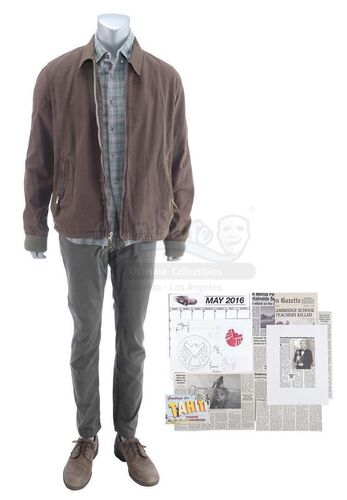 Lot #247 - Marvel's Agents of S.H.I.E.L.D. - Phil Coulson's Framework Diversion Costume with Newspaper Articles