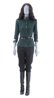 Lot #270 - Marvel's Agents of S.H.I.E.L.D. - AIDA's Distressed 'Madame Hydra' Costume with Wig