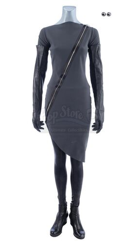 Lot #378 - Marvel's Agents of S.H.I.E.L.D. - Sinara's Costume with Stunt Leggings and Metal Spheres