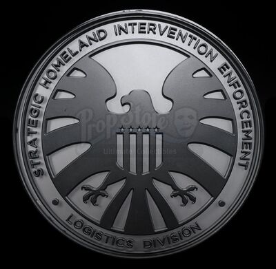 Lot #427 - Marvel's Agents of S.H.I.E.L.D. - Oversized S.H.I.E.L.D. Academy Wall Plaque