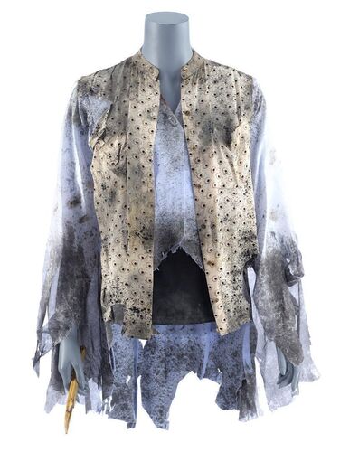 Lot #472 - Marvel's Agents of S.H.I.E.L.D. - Id-Simmons' Costume Components with Bone Knife