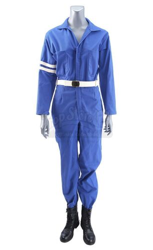 Lot #496 - Marvel's Agents of S.H.I.E.L.D. - Melinda May's 1970s S.H.I.E.L.D. Jumpsuit Costume