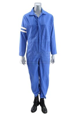Lot #521 - Marvel's Agents of S.H.I.E.L.D. - Melinda May's Stunt 1970s S.H.I.E.L.D. Jumpsuit and Boots