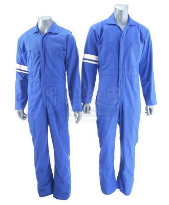 Lot #522 - Marvel's Agents of S.H.I.E.L.D. - Pair of Male 1970s S.H.I.E.L.D. Jumpsuits
