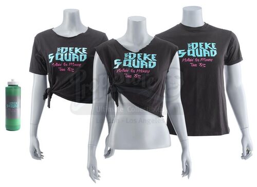 Lot #543 - Marvel's Agents of S.H.I.E.L.D. - Deke Shaw's Water Bottle with Three Deke Squad Shirts