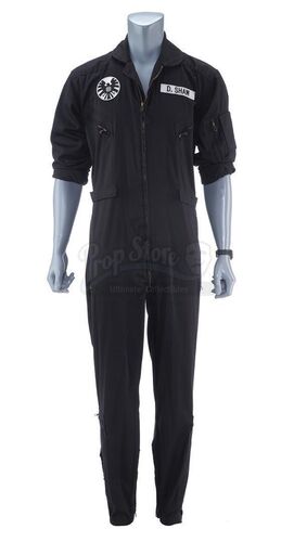 Lot #549 - Marvel's Agents of S.H.I.E.L.D. - Deke Shaw's 1980s S.H.I.E.L.D. Jumpsuit with Watch