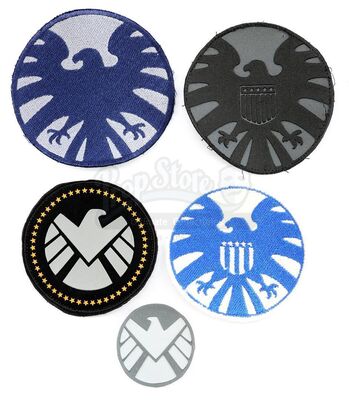 Lot #554 - Marvel's Agents of S.H.I.E.L.D. - Set of Five S.H.I.E.L.D. Patches